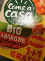 Lasagne bolognaise bio
