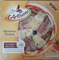 Alsacienne pizza fraîche