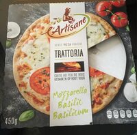 Pizza mozzarella basilic