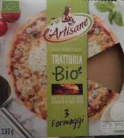 Pizza Trattoria Bio 3 formaggi