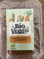 Galette de seitan à l'indienne