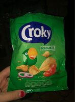 Croky BOLOGNESE FLAVOUR Dit zakje bevalt emballage