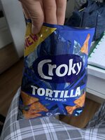 CROKY Tortilla chips Paprika