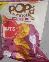Pop'd potatoes barbecue flavour