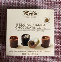 Belgian filled Chocolates cups