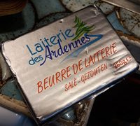 Beurre de laiterie salé