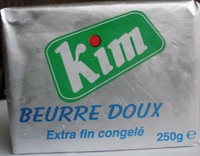 Beurre Doux (82 % MG) Extra fin congelé