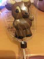 Chocolat au lait décoré