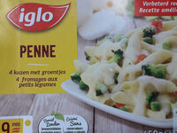 PENNE 4 fromages aux petits légumes