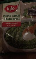 Epinards hachés à la crème