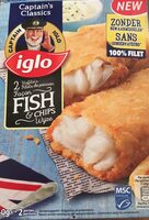 Filet de poisson façon fish & chips
