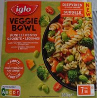 Veggie bowl - Fusilli pesto légumes