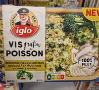 Gratin de poisson brocoli