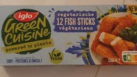 Vegetarische Fish Sticks
