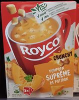 Suprême de potiron crunchy
