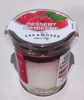 Dessert im Glas - Himbeere