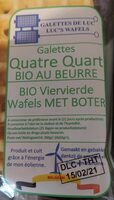 Galette quatre quart bio au beurre