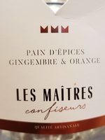 Pain d'épices gingembre et orange