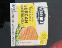 Burger mediteranean