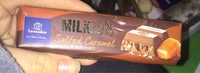 Barre de chocolat au caramel beurre salé