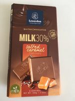 Chocolat au lait au caramel salé d'Isigny
