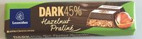 Chocolat noir 45% praliné