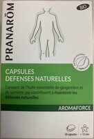 Capsules defenses naturelles