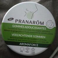Gommes adoucissantes