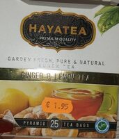 Thé au gingembre et citron