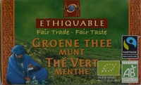 Thé vert à la menthe