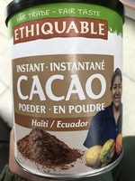 Ethiquable Cacao Instantane