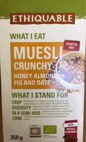 Muesli Crunchy Honey Almond Fig and Date