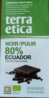 Ecuador cacao national noir 80%