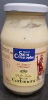 Sauce carbonara