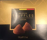 Belgian truffes cocoa