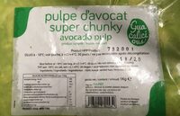 Pulpe d'avocat