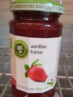Confiture bio fraise