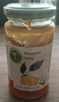 Confiture bio au coing
