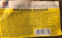 Mini muffing chocolade