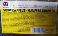 Gaufres sucrées