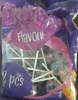 Sucettes flavour 12 pièces