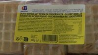 Gauffre molles au oeufs au sucre en poudre