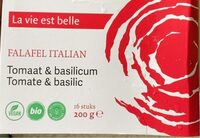 Falafel italian tomate basilic