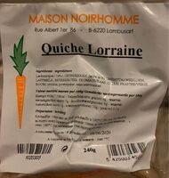 Quiche Lorraine Maison Noirhomme