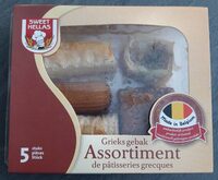 Assortiment de pâtisseries grecques