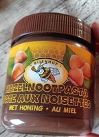 Pate a tartiner aux noisettes et miel