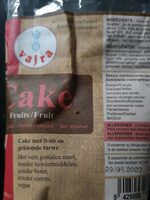 Cake aux fruits