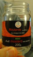 Moutarde entière au vinaigre de cidre