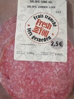 Salami sans ail