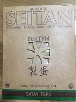 Authentic Seitan Satay Tops